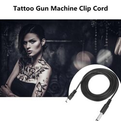 Tattoo Clip Cord, Tattoo Gun Machine Clip Cord Tattoo Power Supply Connector Cable Clip Cord Tattoo Machines Machines Tattoo Supply Tattoo Accessories (DC)